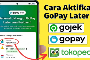 Cara Daftar GoPay Later di Aplikasi Gojek dan Tokopedia
